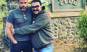Anurag Kashyap meets Malayalam filmmaker Senna Hegde on Rifle Club sets: Indie brotherhood