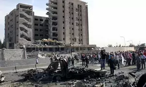 Blast shocks Damascus, inflicts property damage