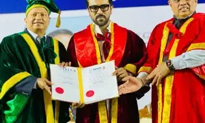 Dr Ram Charan: Chennai university confers honorary doctorate on the power star