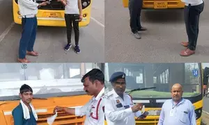Gurugram: 187 private school buses challaned over safety measures