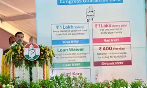 Congress will give ‘nyay’ to farmers, women & jobless youth, says Rahul Gandhi in Maha rally