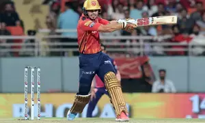 IPL 2024: Ashutosh Sharmas late fireworks propel PBKS to a respectable 147/8 against RR