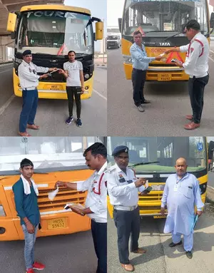 Gurugram: 187 private school buses challaned over safety measures