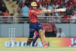 IPL 2024: Ashutosh Sharmas late fireworks propel PBKS to a respectable 147/8 against RR