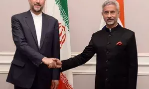 EAM Jaishankar raises issue of Indian crew on seized ship with Iranian counterpart
