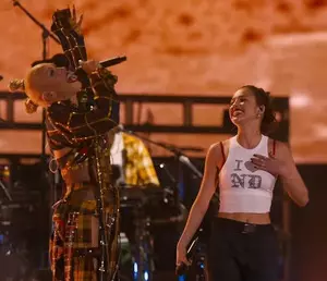 Olivia Rodrigo performs on ‘Bathwater’ with No Doubt at Coachella 2024 Olivia Rodrigo performs on ‘Bathwater’ with No Doubt at Coachella 2024