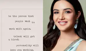 Jasmines Monday wisdom on being the one people want to work with again: Talent will get u hired