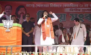 Union Minister Nisith Pramanik complains as car stopped for checking in Cooch Behar