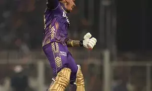 IPL 2024: Sunil Narines 49-ball ton helps KKR post 223/6 against Rajasthan Royals