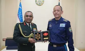 India, Uzbekistan discuss ways to enhance military cooperation during General Pandes Tashkent visit