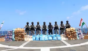 Indian Navy seizes 940 kgs of contraband narcotics