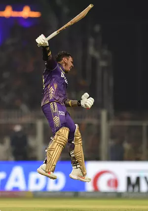 IPL 2024: Sunil Narines 49-ball ton helps KKR post 223/6 against Rajasthan Royals