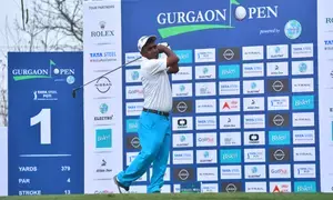 Golf: Mani Ram dominates round one of Gurgaon Open with 9-under 63
