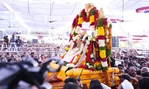 Religious fervour marks celestial wedding at Telanganas Bhadrachalam temple