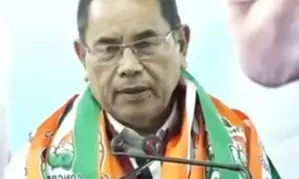 Manipur leader expelled by BJP, rejoins Congress