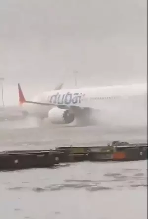 Dubai floods ground over 30 flights, airlines scramble amid chaos