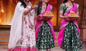 Madhuri, Suniel gush over khoobsurat Ashta Laxmi act of Dance Deewane contestant