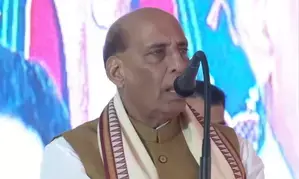 Even if you dont vote for your son, give him blessings: Rajnath Singh tells A.K. Antony