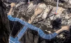 UPs glass skywalk to open after Lok Sabha polls in Chitrakoot