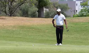 Gurgaon Open: M Dharma fires 67 for two-shot lead on penultimate day