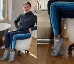 Jennifer Garner turns oven mitts into boots, dances in them on her bday Jennifer Garner turns oven mitts into boots, dances in them on her bday