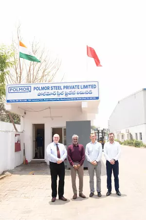Polands Charge daffaires visits Polmor factory in Telangana
