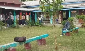Assam records 45.12 pc polling, Meghalayas voter turnout 50.23 pc till 1 PM