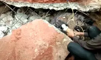 Wall collapse near historic Ahmedabad site: 2 dead, 3 injured, vehicles buried under debris