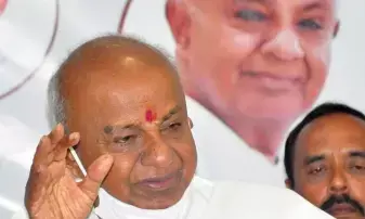 Yes, I am BJPs B team leader, so what, Deve Gowda responds to Rahul Gandhi