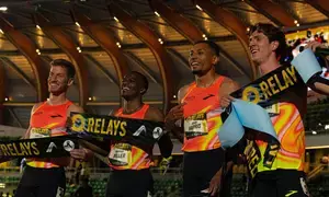 Athletics: US quartet breaks distance medley relay world record in Eugene