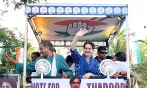 Pinarayi Vijayan has joined hands with BJP to attack my brother: Priyanka Gandhi