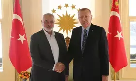 Erdogan discusses ceasefire with Hamas Chief