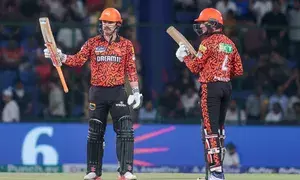 IPL 2024: Travis-Abhishek fireworks, Natarajan’s four-fer propel SRH to big 67-win over DC (ld)