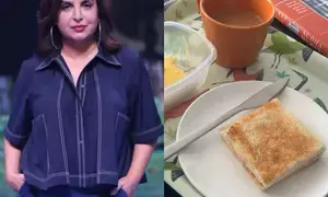 Farah Khan gives a peek into her favourite things on Sunday: Tea, toasted bread, butter