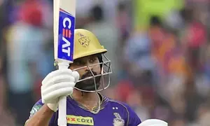IPL 2024: Iyer’s fifty, cameos from Salt and Ramandeep propel KKR to a massive 222/6