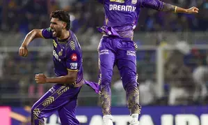 IPL 2024: Iyer, Salt, Russell star as KKR survive Karn scare to beat RCB by one run (ld)