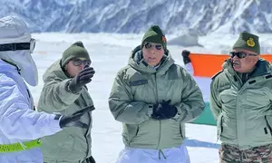 Siachen no ordinary land but Indias capital when it comes to valour, sacrifice and courage: Rajnath Singh