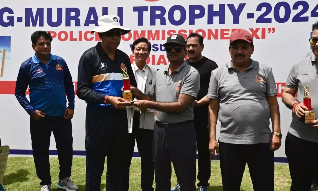 Delhi Police Emerge Victorious in G-Murali Cricket Cup 2024