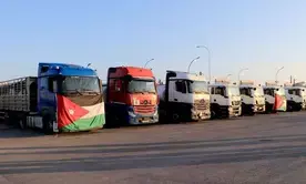 Jordan sends aid convoy to Gaza