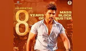Sarrainodu’ completes eight years, Mighty Allu Arjun, composer S. Thaman celebrate