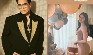 KJo takes to photography with Ananya Panday as his Muse