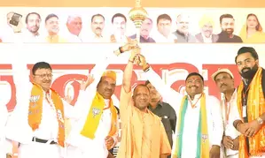 Indira Gandhi coined Gareebi Hatao slogan, her grandson still repeating it: CM Yogi