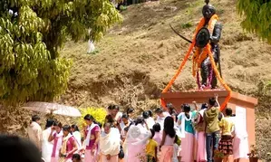 Manipur’s braveheart Paona Brajabashi who valiantly fought the British remembered on Khongjom Day