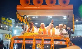 NDA will sweep all 28 seats in Ktaka, says Amit Shah after roadshow in Bluru