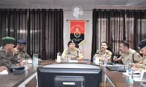 ADGP, Jammu conducts security review meeting in Rajouri