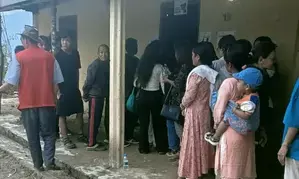 Repolling underway in eight polling stations in Arunachal amid heavy security