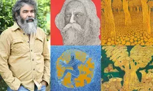 Trees take on myriad unique forms in Ompal Sansanwals solo exhibition