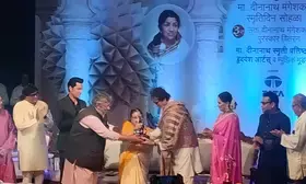 Amitabh Bachchan, A.R. Rahman honoured at 3rd Lata Deenanath Mangeshkar Awards