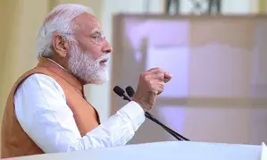 Support BJP to secure childrens future, PM Modi urges voters in MP rally