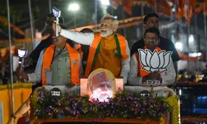 PM Modi holds 2 public meetings and mega roadshow in MP, corners Cong over reservation